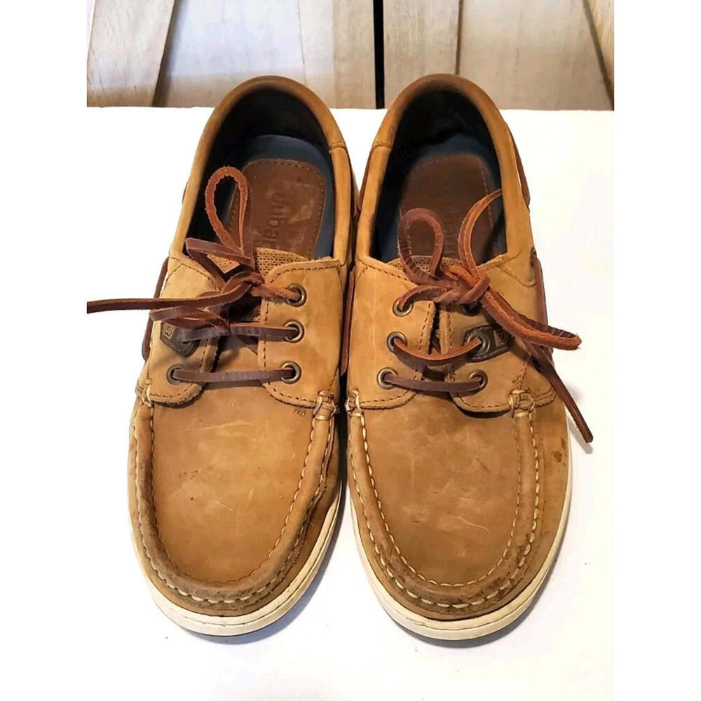 Dubarry Of Ireland Navigator Brown Leather Deck Boat Shoes Size 38